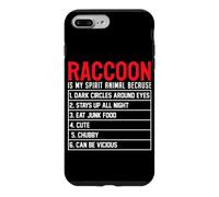 Raccoon Is My Spirit Animal Because Dark Circles Around Eyes Case for iPhone 7 Plus/8 Plus