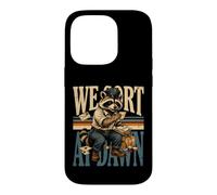 Raccoon Mail Carrier We Sort At Dawn Letters Case for iPhone 14 Pro