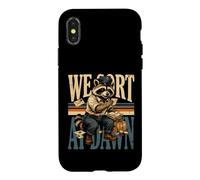 Raccoon Mail Carrier We Sort At Dawn Letters Case for iPhone X/XS
