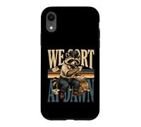Raccoon Mail Carrier We Sort At Dawn Letters Case for iPhone XR