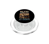 Raccoon Mail Carrier We Sort At Dawn Letters PopSockets PopGrip for MagSafe