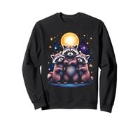 Raccoon Moonlight Sweatshirt