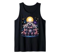 Raccoon Moonlight Tank Top