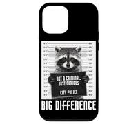 Raccoon Mugshot Not a Criminal Just Curious Big Difference Case for iPhone 12 mini
