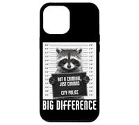 Raccoon Mugshot Not a Criminal Just Curious Big Difference Case for iPhone 12 Pro Max