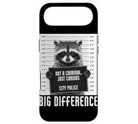 Raccoon Mugshot Not a Criminal Just Curious Big Difference Case for iPhone Air