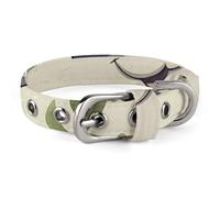 Raccoon on The Grass Dog Collar Quick Release Buckle for Easy on Off. Cat Collar - Adjustable Comfortable.Oxford Cloth Pet Collar for Small Medium Dog and Cat.