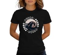 Raccoon Pedro Meme Racoon Dance Funny Raccoon Women's T-Shirt, black, S