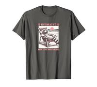 Raccoon Philosopher, It Is What It Is, And It Is Not Great T-Shirt