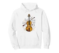 Raccoon Playing Bluegrass Fiddle Funny Old Time Music Pullover Hoodie