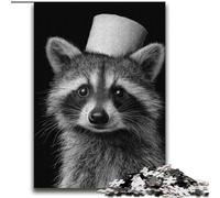 Raccoon Playing with Toilet Paper Puzzles for Teenagers Teens 2000pc Puzzle, for Age 14 Years And over Stress Relief Christmas Game Presents for Women (70x100cm)
