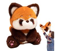Raccoon Plush - Emotional Toy with Realistic Details - Soft Raccoon Doll, for Boys Adults Birthday Sofa Photo Accessory Living Room Children's Room Car Decoration for L