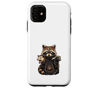 Raccoon Possum Badger Mystical Forest Art Case for iPhone 11