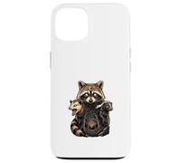 Raccoon Possum Badger Mystical Forest Art Case for iPhone 13