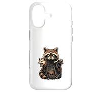 Raccoon Possum Badger Mystical Forest Art Case for iPhone 17