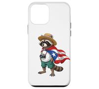 Raccoon Puerto Rico Flag Puerto Rican Taino Boricua Kids Case for iPhone 12 mini
