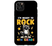 Raccoon Rock 4th Grade Boys Girls Kids Funny 4th Grade Case for iPhone 11 Pro Max