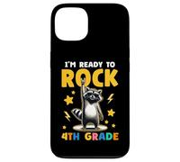 Raccoon Rock 4th Grade Boys Girls Kids Funny 4th Grade Case for iPhone 13