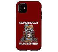 Raccoon Royalty Ruling The Rubbish Trash King Animal Case for iPhone 11