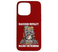 Raccoon Royalty Ruling The Rubbish Trash King Animal Case for iPhone 15 Pro Max