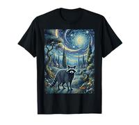 Raccoon’s Starry Jungle Night Adventure Tee T-Shirt
