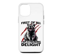 Raccoon sarcasm cheeky raccoon chaos panda Case for iPhone 12/12 Pro
