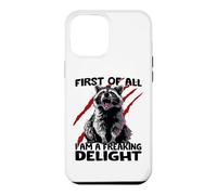 Raccoon sarcasm cheeky raccoon chaos panda Case for iPhone 12 Pro Max