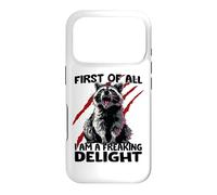 Raccoon sarcasm cheeky raccoon chaos panda Case for iPhone 17 Pro