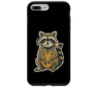 Raccoon Smoking Vintage Retro Animal Meme Funny Cigarette Case for iPhone 7 Plus/8 Plus