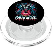 Raccoon Snack Attack Donut Graffiti PopSockets PopGrip for MagSafe