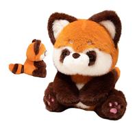 Raccoon Stuffed Plush - Cozy Animal Doll, Hugging Sleep Pillow | Oversized Cushion with Smooth, Adorable Throw Toy for Relaxing Nap, Bedtime Hug, Kids Room, Gift Idea Special Occasion