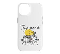 Raccoon Teamwork Idea Lightbulb Collaboration Case for iPhone 14