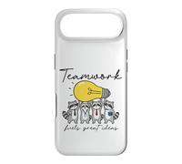 Raccoon Teamwork Idea Lightbulb Collaboration Case for iPhone Air