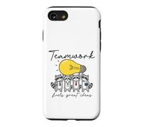 Raccoon Teamwork Idea Lightbulb Collaboration Case for iPhone SE (2020) / 7/8