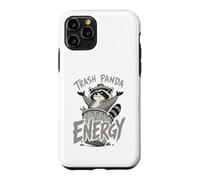 Raccoon Trash Panda Energy Funny Garbage Animal Humor Case for iPhone 11 Pro