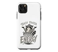 Raccoon Trash Panda Energy Funny Garbage Animal Humor Case for iPhone 11 Pro Max