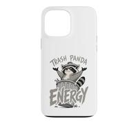 Raccoon Trash Panda Energy Funny Garbage Animal Humor Case for iPhone 13 Pro Max