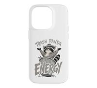 Raccoon Trash Panda Energy Funny Garbage Animal Humor Case for iPhone 14 Pro
