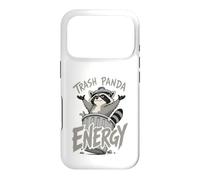 Raccoon Trash Panda Energy Funny Garbage Animal Humor Case for iPhone 17 Pro