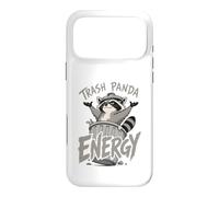 Raccoon Trash Panda Energy Funny Garbage Animal Humor Case for iPhone 17 Pro Max