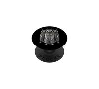 Raccoon Trash Panda Rap Old School Retro Streetwear 80s 90s PopSockets Adhesive PopGrip