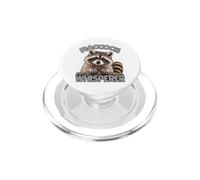 Raccoon Whisperer Funny Sarcastic Raccoon Lover PopSockets PopGrip for MagSafe