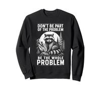 Raccoon Wildlife Nature Lover Forest Humor Design Sweatshirt