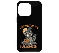 Raccoon Witch Hat Pumpkin Halloween Trick or Treat Case for iPhone 13 Pro