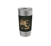 Raccoon Writing On Typewriter Author Novelist Stainless Steel Insulated Tumbler
