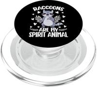 Raccoons Are My Spirit Animal PopSockets PopGrip for MagSafe