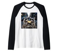 Raccoons Enjoying Tacos Night Out Cinco de Mayo Taco Crew Raglan Baseball Tee