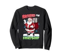 Raccoons For Everybody Men Women Kids Funny Christmas Sweatshirt
