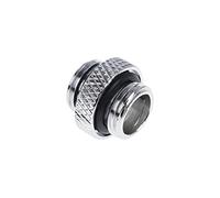 Raccord M/M pour G1/4 Alphacool Eiszapfen double nippel (Argent)