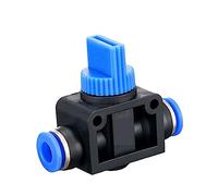 Raccords pneumatiques, Pneumatic Connector PY PE PU PV PM PZA PK SA HVFF 4-16mm Plastic 10 PCS(Hvff,4-10 PCS)